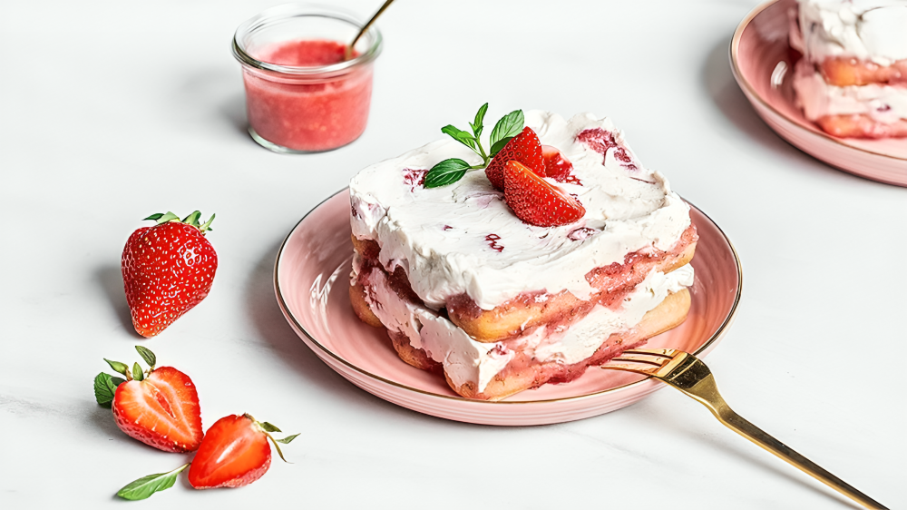 erdbeer tiramisu